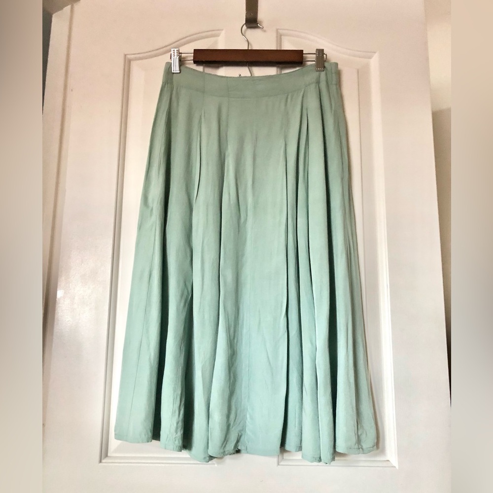 Outback Red Mint Green Maxi Skirt